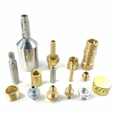 5 Axis Custom CNC Machining Parts Brass Stainless Steel Turning Spare Transmission
