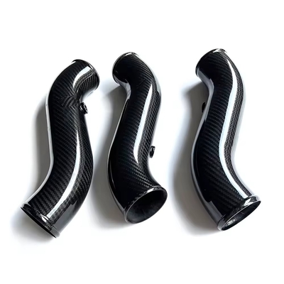 OEM carbon fiber car parts custom shaped carbon fiber exhaust tube