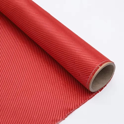 Bike Frame Rackets Red Black Twill Plain Carbon Aramid Fiber Fabric Carbon Kevlars Mixed Fabric Kevlars Carbon Fiber