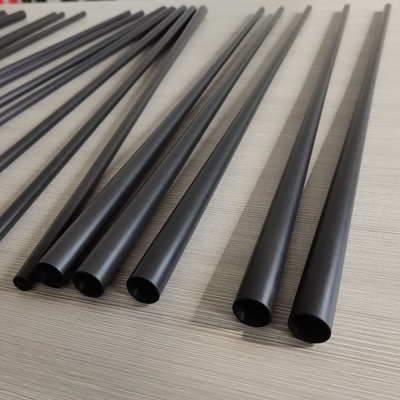 Manufacturer High Modulus 3K Carbon Fibre Round Tube/Pole/Pipe Custom Carbon Fiber Tube