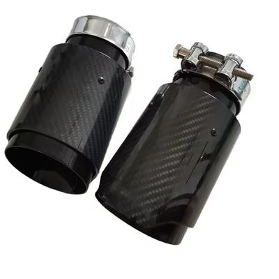 universal performance racing car exhaust tip carbon fiber exhaust for muffler exhaust tip