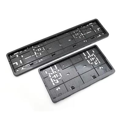 China Factory Wholesale Forged Carbon Fiber License Plate Frame