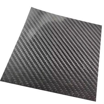 Custom Real 3K Laminated CNC Milling Cutting Service Carbon Fibre Sheet Plate Panel Part Manufacturer