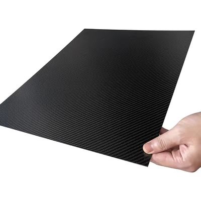 Custom Real 3K Laminated CNC Milling Cutting Service Carbon Fibre Sheet Plate Panel Part Manufacturer