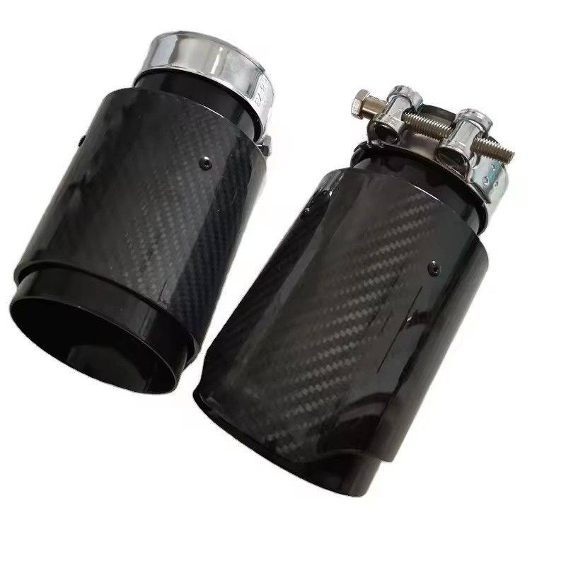 universal performance racing car exhaust tip carbon fiber exhaust for muffler exhaust tip