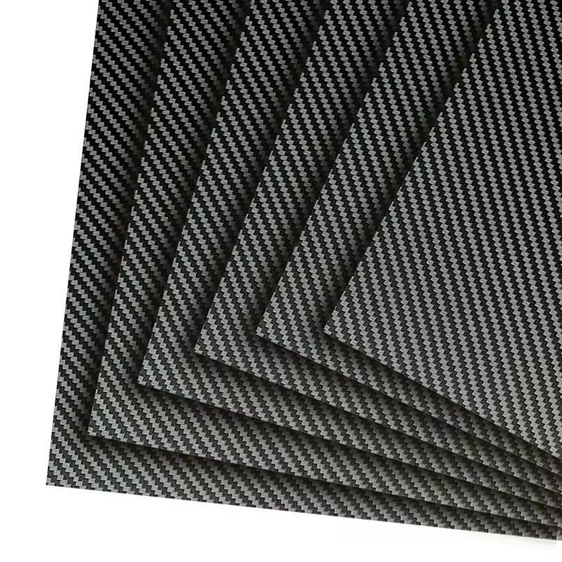 Custom Real 3K Laminated CNC Milling Cutting Service Carbon Fibre Sheet Plate Panel Part Manufacturer