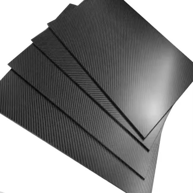 Custom carbon fiber sheet 3k carbon fiber plate panel cnc carbon fiber sheet