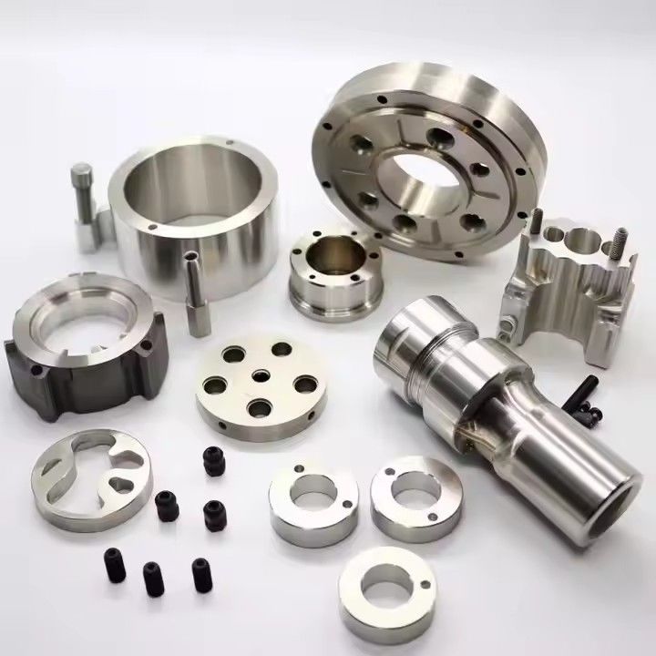 Customized Precision Prototype Parts Stainless Steel Aluminum Brass CNC Machined Metal Spare Parts Cnc Machining Services