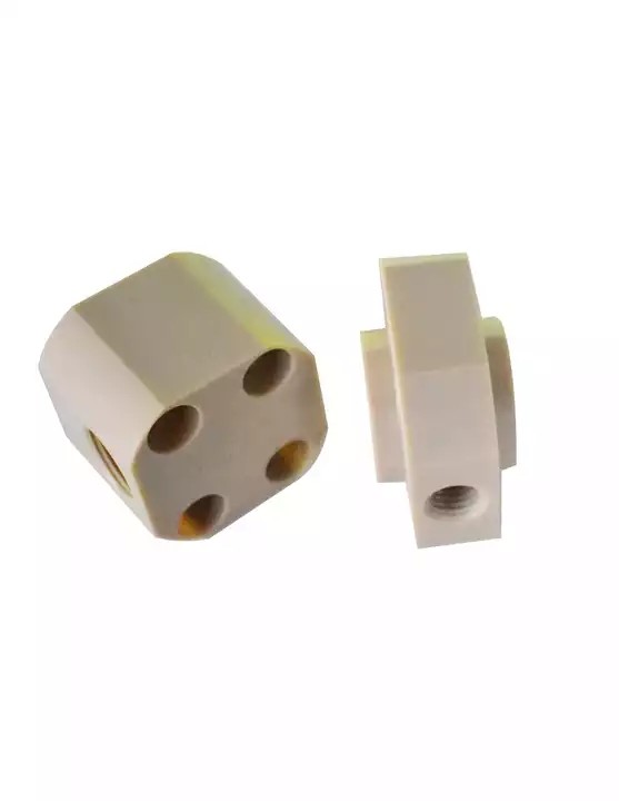 Ceramic Peek Carbon Fiber Nylon Rod Blocks Plastic Cnc Machining Parts Service