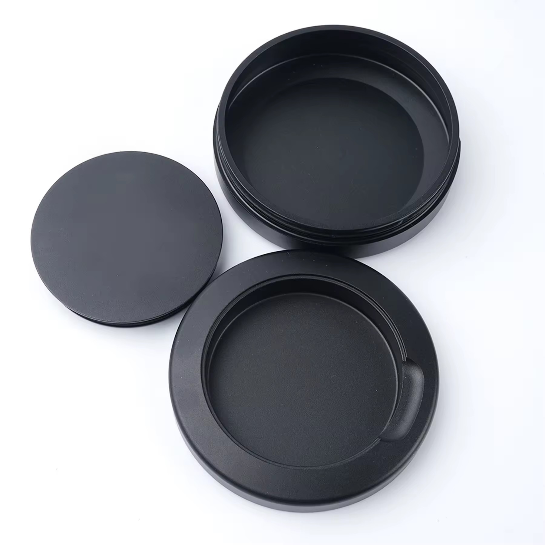 OEM Custom Waterproof CNC Machining Service Sandblasting Anodized Aluminum Alloy Snus Can Tin