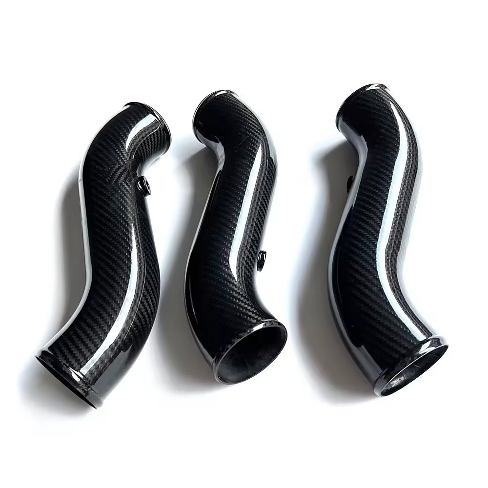 OEM carbon fiber car parts custom shaped carbon fiber exhaust tube