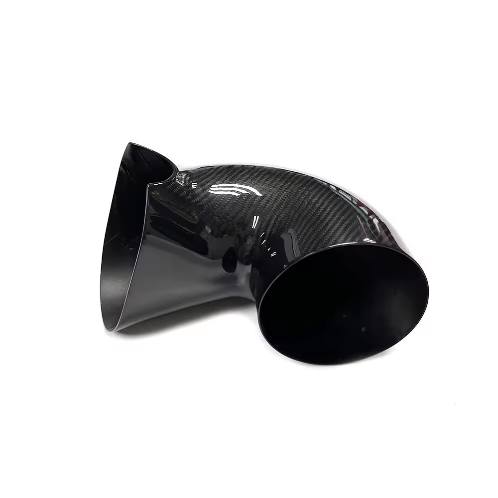 OEM carbon fiber car parts custom shaped carbon fiber exhaust tube