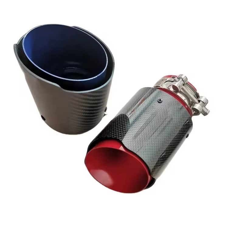 universal performance racing car exhaust tip carbon fiber exhaust for muffler exhaust tip