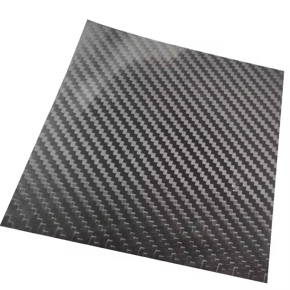 Custom Real 3K Laminated CNC Milling Cutting Service Carbon Fibre Sheet Plate Panel Part Manufacturer